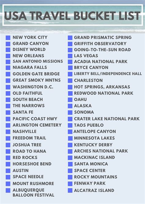 68 Best Places to Visit in the USA in 2024 (Ultimate Bucket List).